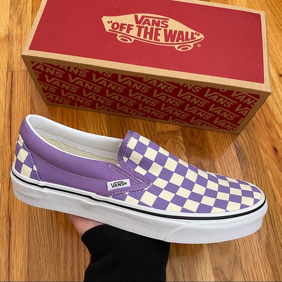Vans Shoes - Vans Checkerboard Classic Slip On Women’s Sneakers